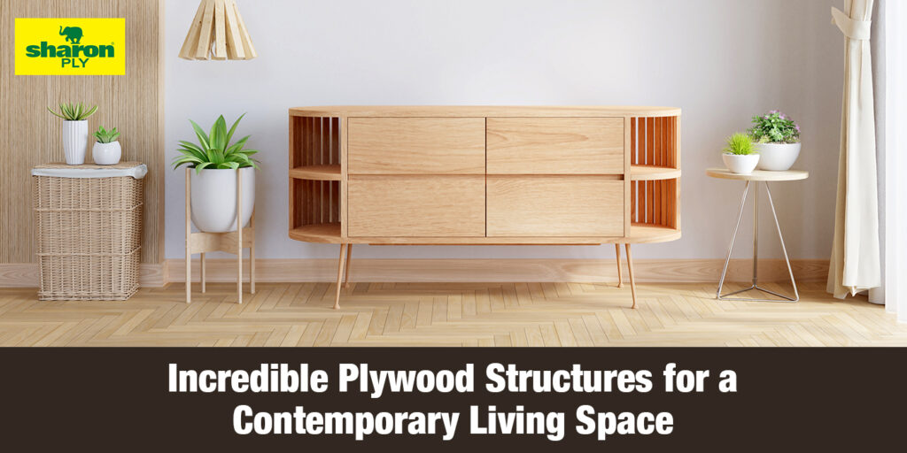 Incredible Plywood Structures for a Contemporary Living Space