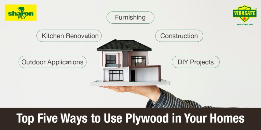 Top Five Ways to Use Plywood in Your Homes