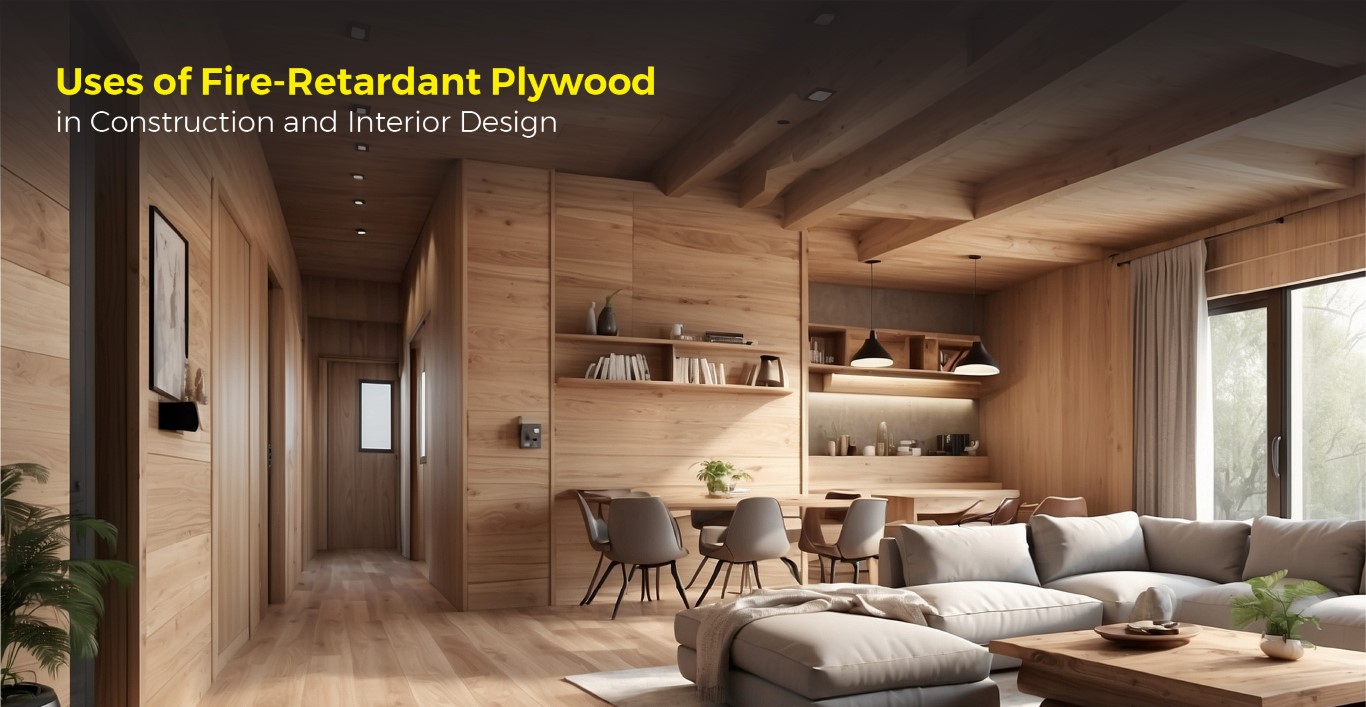 Uses of Fire-Retardant Plywood in Construction and Interior Design