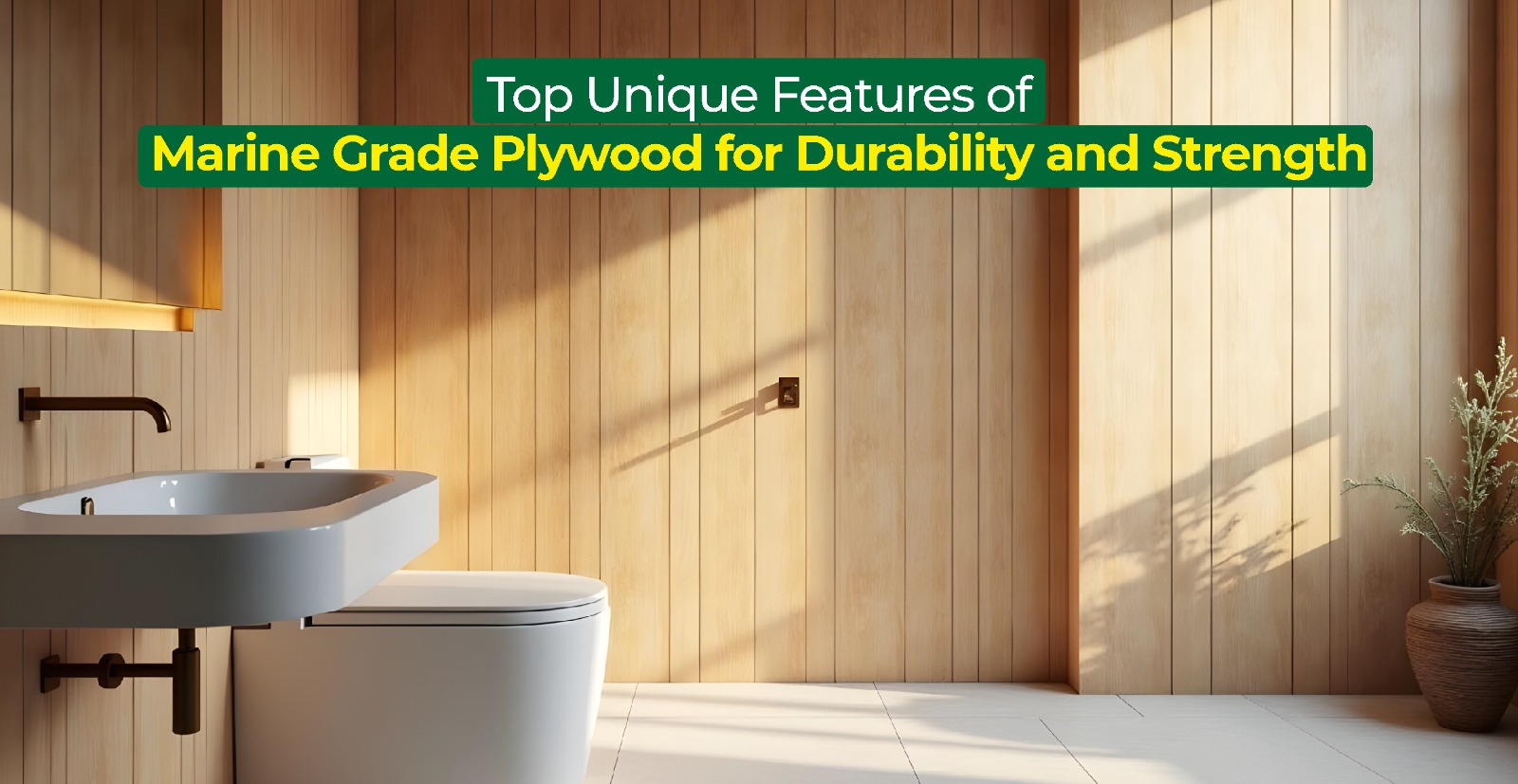 Top Unique Features of Marine Grade Plywood for Durability and Strength