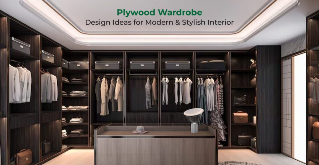 Plywood Wardrobe Design