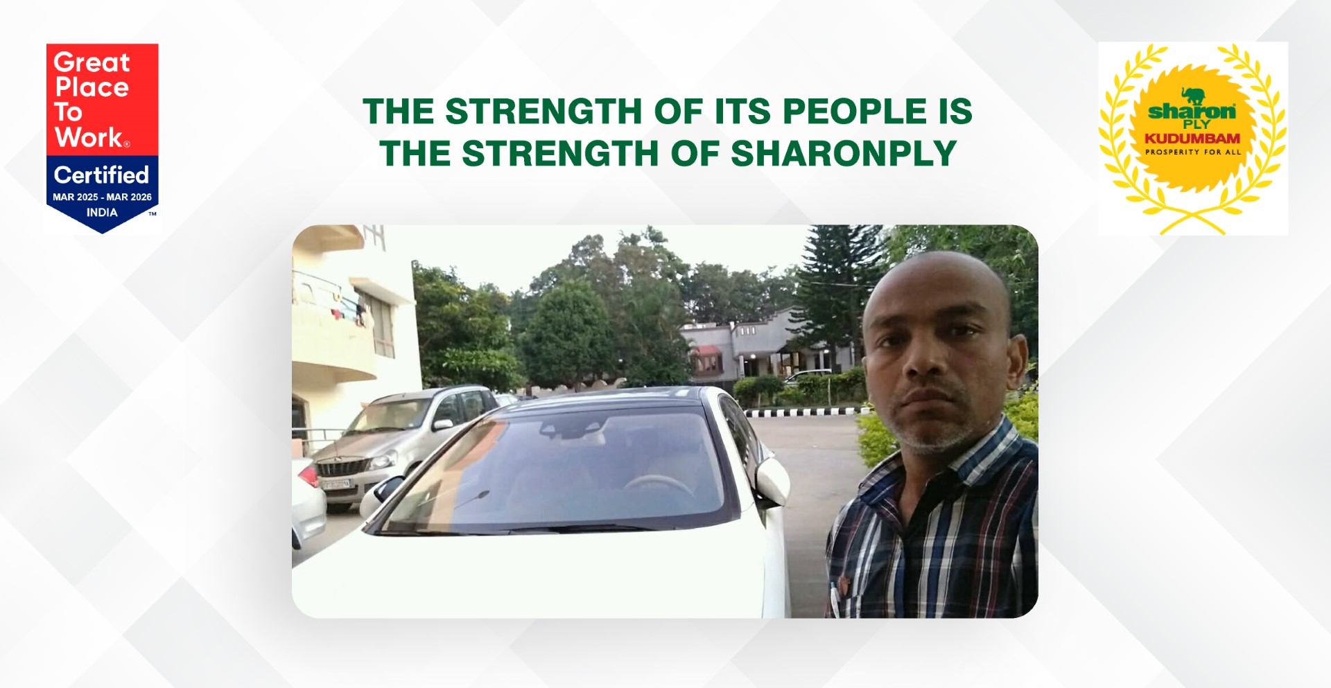 The Strength of its people is the strength of SharonPly