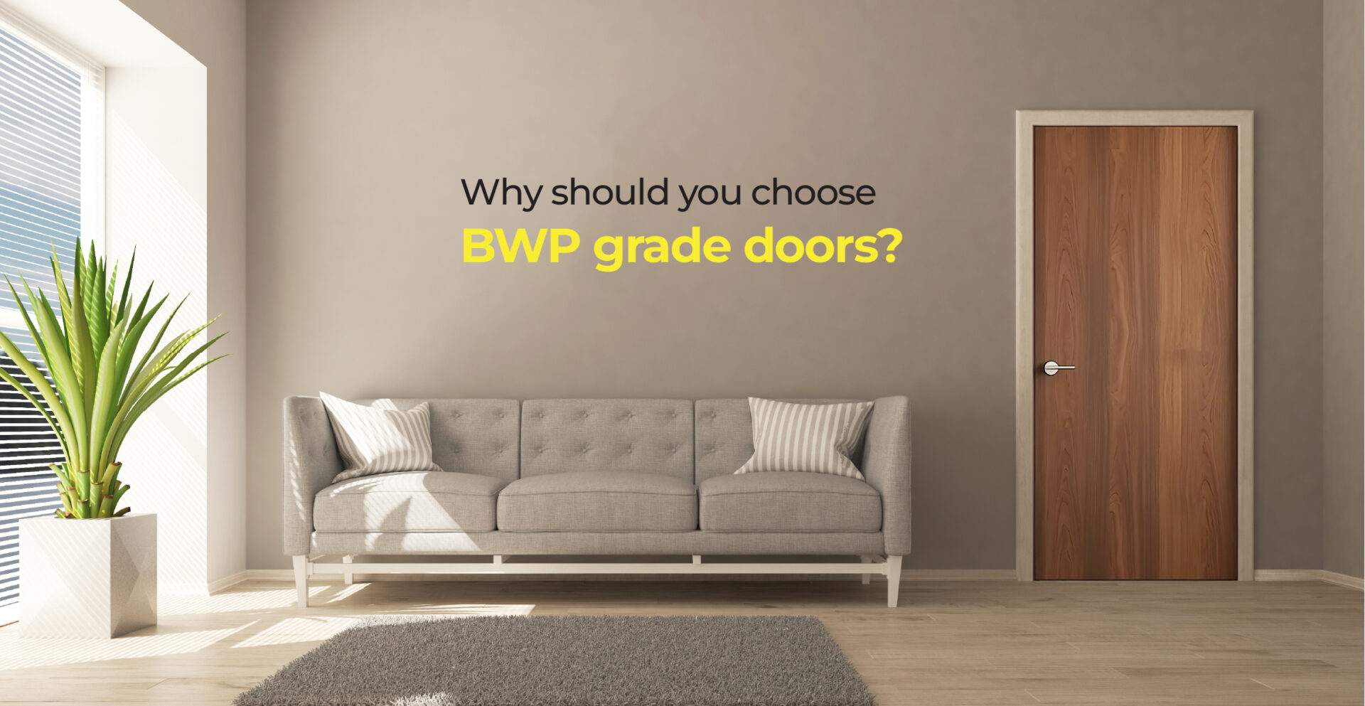 Why should you choose BWP grade doors