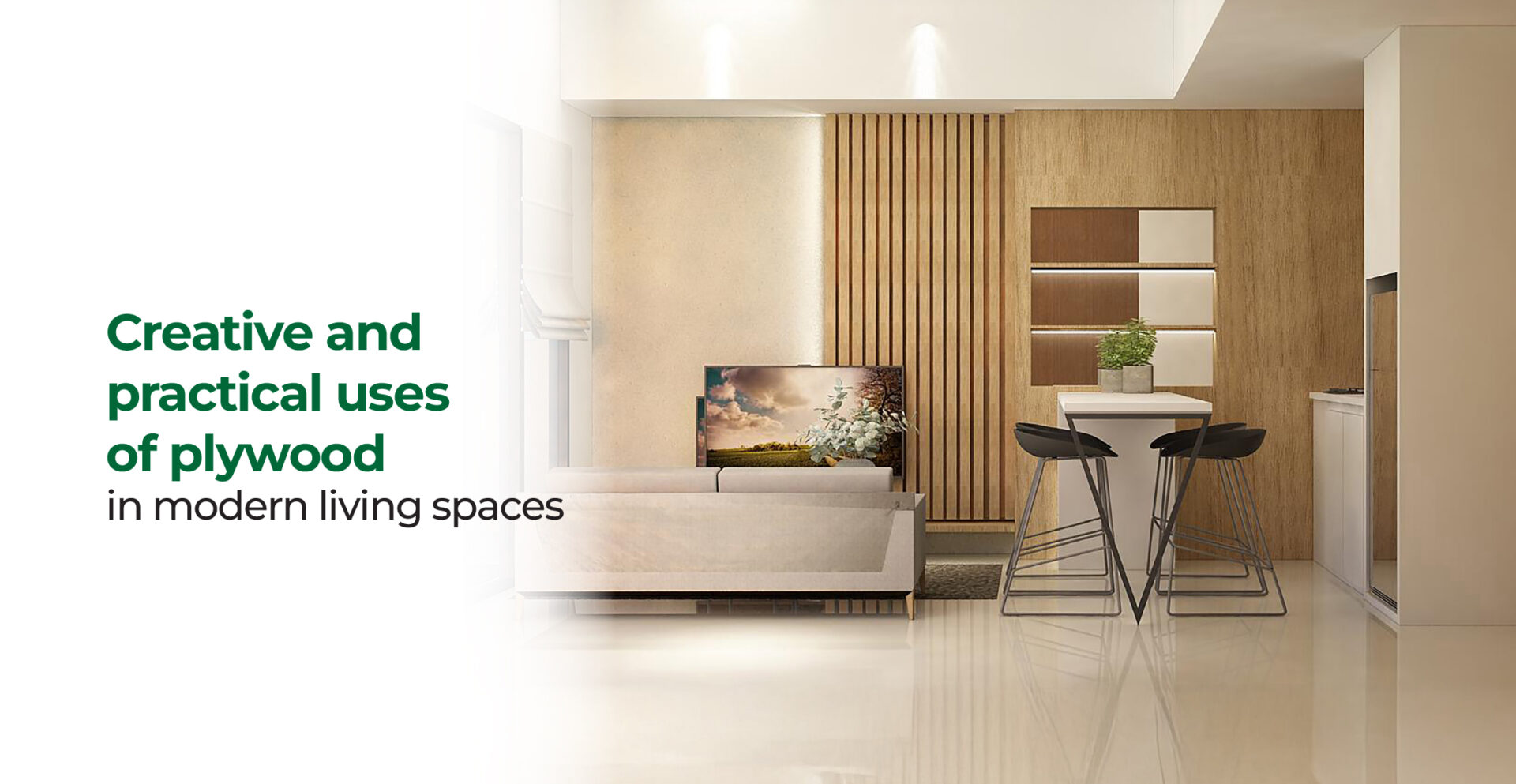 Creative and Practical Uses of Plywood in Modern Living Spaces