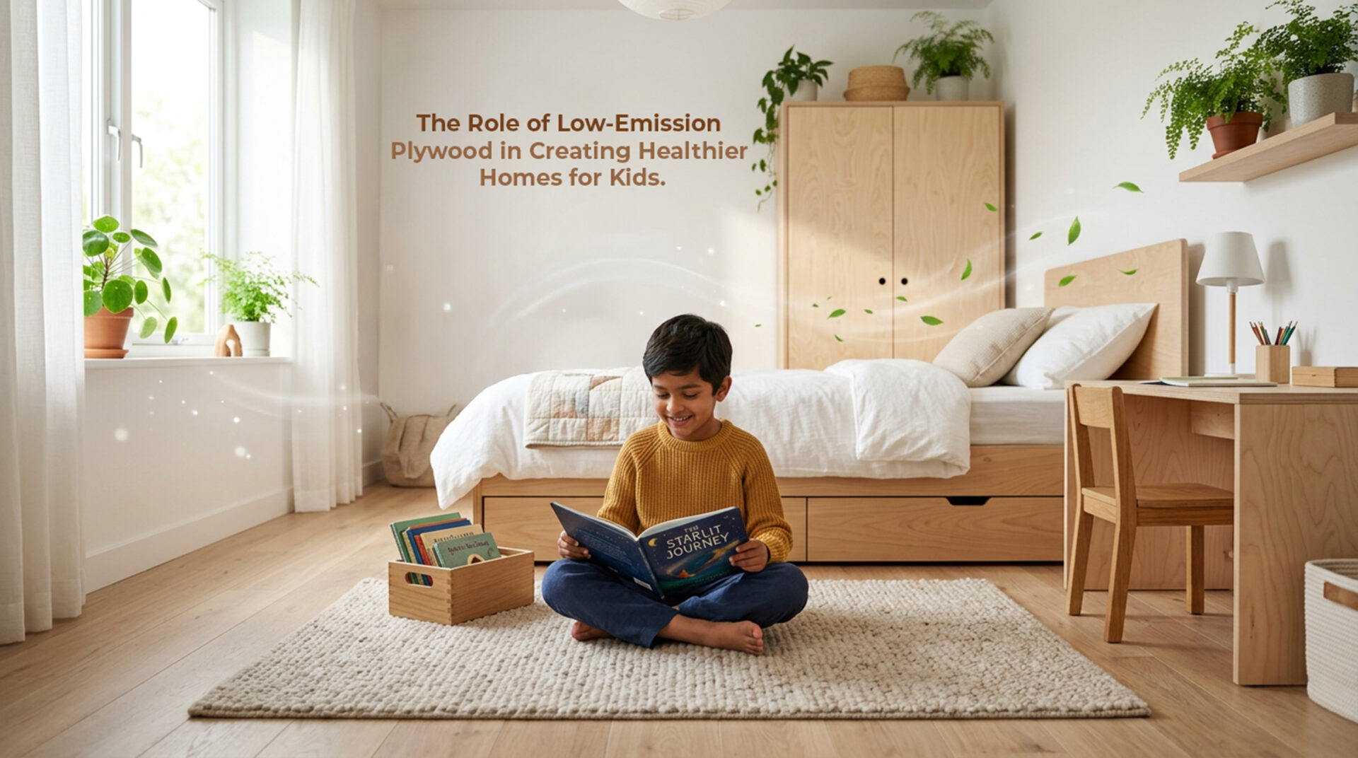 The Role of Low-Emission Plywood in Creating Healthier Homes for Kids