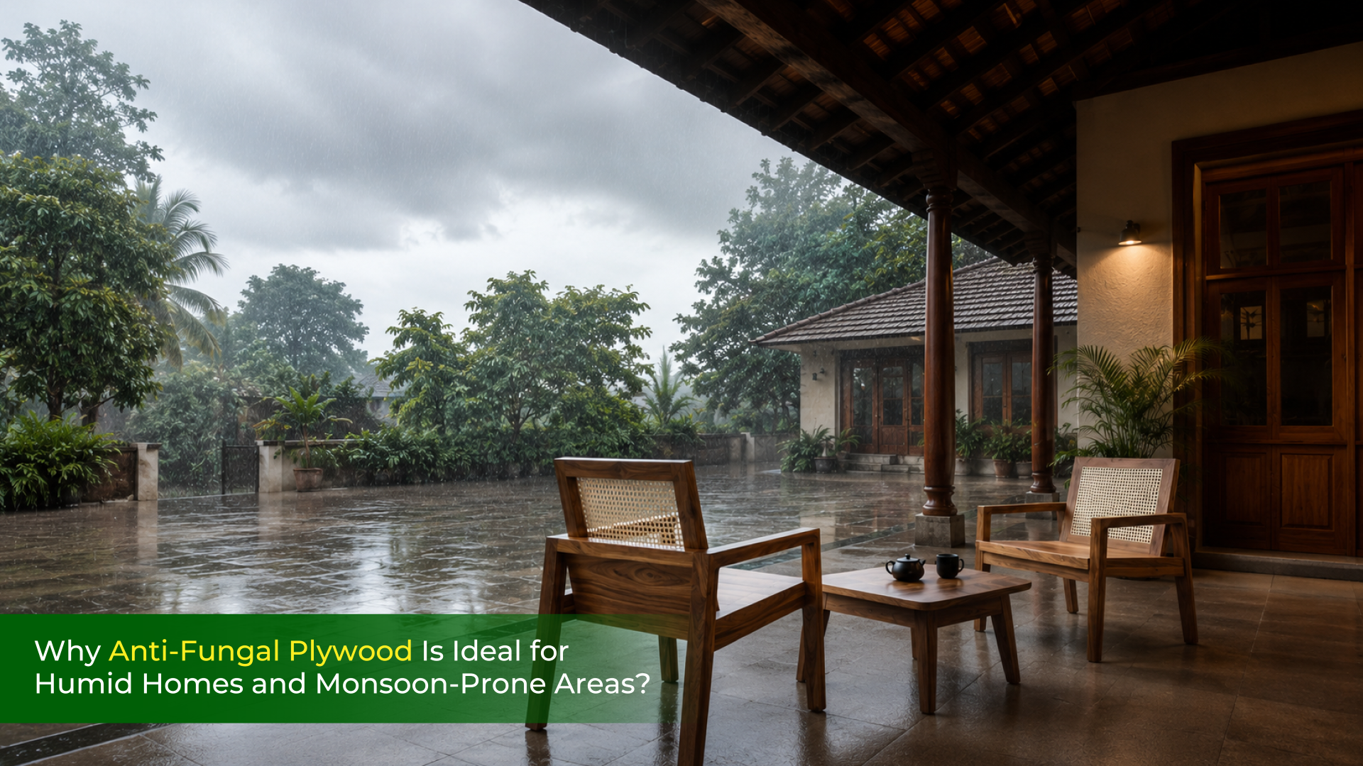 Why Anti-Fungal Plywood Is Ideal for Humid Homes and Monsoon-Prone Areas?